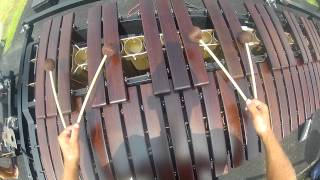 Cavaliers Marimba Cam  Erick Eckstrom [upl. by Annawad]