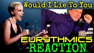 Vocal Coach Reacts To Eurythmics  Would I Lie To You  Live  Sydney 87  Ken Tamplin [upl. by Anwahsat]