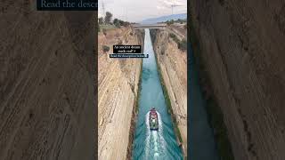 Discover Greek Culture  Isthmus Canal in Corinth  Greece [upl. by Samala182]