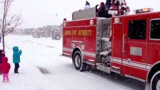 Santa on a Fire Truck [upl. by Desta]