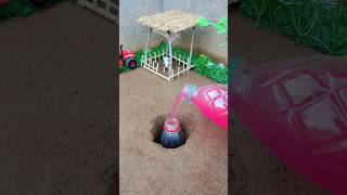 Diy Mini Motor Hand Pump With Cow Farming 😱 shorts shortsvideo [upl. by Galatea]