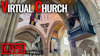 🔴 Organ Music Hymns and Reharmonisations  Virtual Church Blackburn [upl. by Atnahsa]