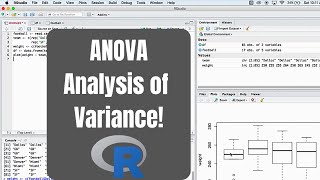 Analysis of Variance ANOVA in R [upl. by Jesher]