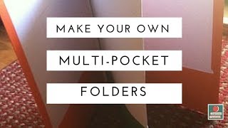 Multi Pocket Folders DIY [upl. by Griswold]