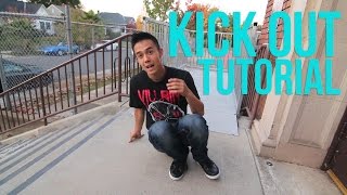 How to Breakdance  Kick Outs  Footwork Basics [upl. by Imled]