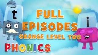 Alphablocks  Orange Level Two  Full Episodes 1315  HomeSchooling  Learn to Read WithMe [upl. by Zoeller]