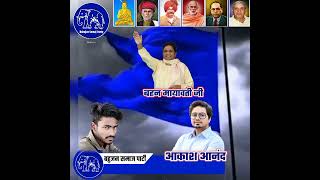 BSP 👍🏻new status video bahanji akashanand viralvideo shortvideo mayawati news 🙏🏻🙏🏻🙏🏻 [upl. by Haikan]