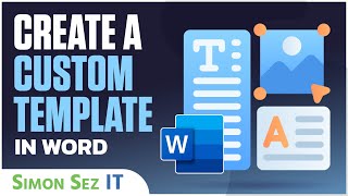 How to Create a Template in Word Creating Templates in Word [upl. by Olodort10]