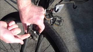 How To Install Brake Pads On A Bike [upl. by Mairym982]