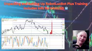 Unpacking and Setting Up RobotLuxBot Plus Training includes Info for XAUUSD 🤖 [upl. by Arman]