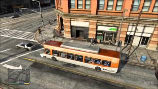 Grand Theft Auto 5  Bus Driving Gameplay HD [upl. by Alisan]