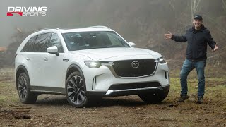 2024 Mazda CX90 PHEV AWD Review and OffRoad Test [upl. by Marmion4]