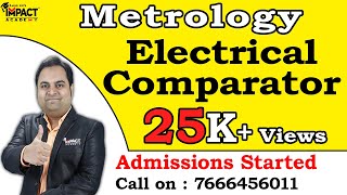 Electrical Comparator  Metrology  Mechanical Engineering  zafarsir freeengineeringcourses [upl. by Aital155]