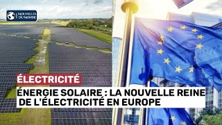 🚨🌍Production d’électricité UE  LÉnergie Solaire Dépasse la Houille pour la Première Fois [upl. by Esnahc]