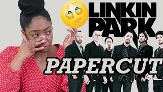 WIFE HAS EMOTIONAL REACTION TO LINKIN PARK PAPERCUT [upl. by Slin504]