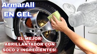 COMO HACER ARMORALL EN quotGELquot ABRILLANTADOR PARA LLANTAS FACIL Y SUPER ECONOMICO¡ [upl. by Doner334]