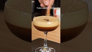 how to make an espresso martini [upl. by Ellynad]