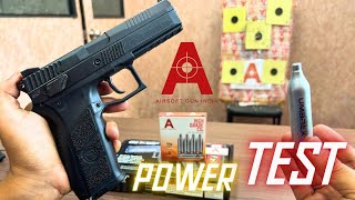 How many bbpellet can we fire from 1 co2 cylinder from CZ P09 co2 Air pistol [upl. by Eilrac]