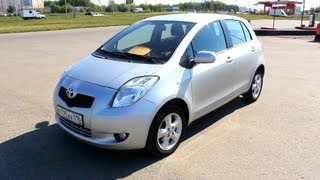 2008 Toyota Yaris Start Up Engine and In Depth Tour [upl. by Loris]