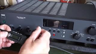 NAD Receiver 705 1 [upl. by Eylhsa]