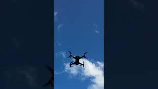 The DJI Mini 3 Pro and the K90 Max drone fly eye to eye RTH Test K90 Max shorts video funny [upl. by Gula619]