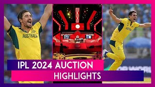 IPL 2024 Auction Highlights Here’s What Happened At Indian Premier League Auction In Dubai [upl. by Martyn]