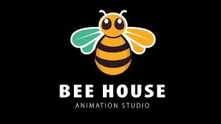 BEE HOUSE ANIMATION Studio logo introduction Animation toontime [upl. by Avery311]