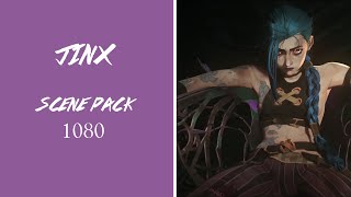 Jinx SCENE PACK for edits 1080  Arcane [upl. by Deerc]