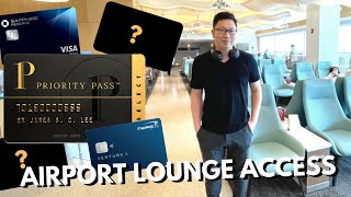 Best Cards with Airport Lounge Access 2023 pt 1  Are Airport Lounges Worth It  CSR Venture X [upl. by Tamma]