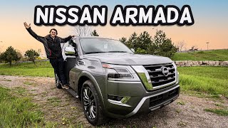 2023 Nissan Armada Platinum Review Unleashing Power Luxury and Adventure [upl. by Robbins]