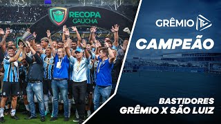 BASTIDORES  GRÊMIO CAMPEÃO DA RECOPA GAÚCHA 2023 [upl. by Clementius189]