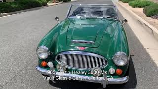 1965 Austin Healey For Sale [upl. by Ddene]