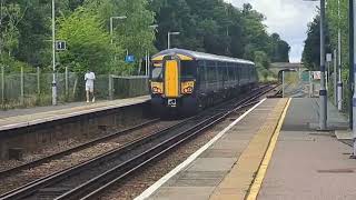 Trains at Lenham Station amp Boughton Road Overbridge  Tuesday 16th July 2024 [upl. by Kimbell]