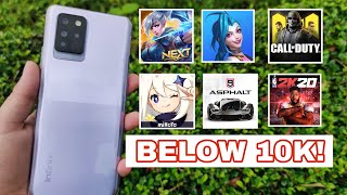 INFINIX NOTE 10 PRO  GAMING TEST REVIEW GRABE NAMAN TO [upl. by Asaret989]