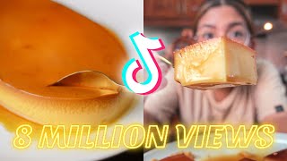 🍮 The ULTIMATE Leche Flan  VIRAL Tiktok Recipe 🍮 [upl. by Bronwyn]