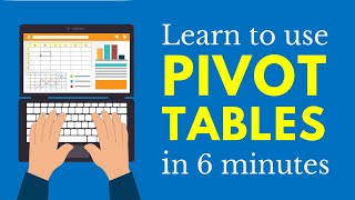 Learn Pivot Tables in 6 Minutes Microsoft Excel [upl. by Revlys]