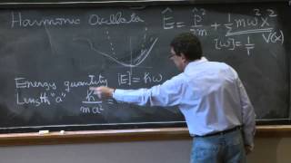 Lecture 8 Quantum Harmonic Oscillator [upl. by Nitsirt]