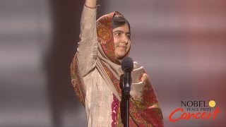 Malala Yousafzai  The right to learning should be given to any child [upl. by Oiramat]