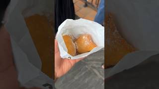 Trying beignets in New Orleans tastetest beignets [upl. by Oulman534]