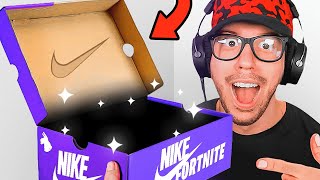 Nike and Fortnite Sent Me a MYSTERY BOX [upl. by Fanni882]