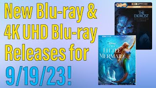 New Bluray amp 4K UHD Bluray Releases for September 19th 2023 [upl. by Gilroy]