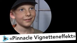 Pinnacle Studio 20 Deutsch Video Tutorial Vignetten Effekt Abspann mit Kreis Ausblenden [upl. by Lletnohs28]