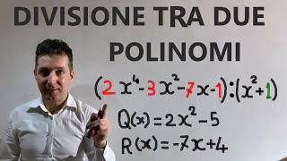 Divisione tra due polinomi Matematica di base [upl. by Shelly331]