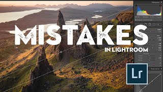 5 BEGINNER Landscape Photography MISTAKES in LIGHTROOM [upl. by Noreen966]