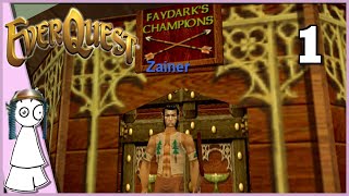 Lets Play Everquest P99 Green Server Ranger Ep 1 [upl. by Tamaru]