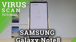 How to Scan SAMSUNG Galaxy Note8  Virus Security Scan HardResetInfo [upl. by Goulder]