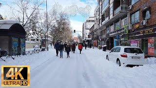 WALK NEVADA PROSPERIDAD CALLE LOPEZ DE HOYOS  MADRID  ESPAÑA 🇪🇸 NEVADA FILOMENA DIA 3 [upl. by Ees]