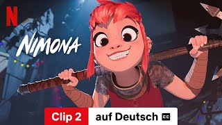 Nimona Clip 2 mit Untertitel  Trailer auf Deutsch  Netflix [upl. by Nezam]