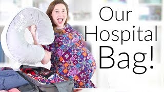 Packing Our Hospital Bag for Labor and Delivery [upl. by Bashemath]