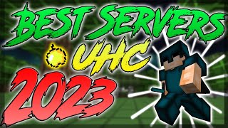 BEST MINECRAFT UHC SERVERS OF 2023 CRACK INCLUDED [upl. by Lanos57]